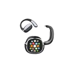 Falabella Audífono Bluetooth Open-Ear Con Estuche Inteligente Pantalla Táctil TWS oferta
