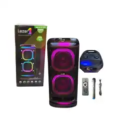 Falabella Parlante Cabina Bluetooth Lazer LZ-2892 10000W Con Luces RGB Y Micrófono oferta