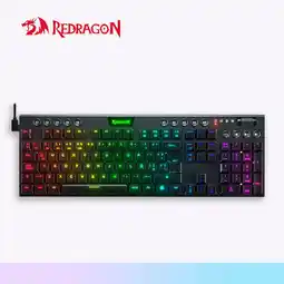 Falabella Teclado K619-RGB HORUS NEGRO SP-RED Acabado Sólido oferta