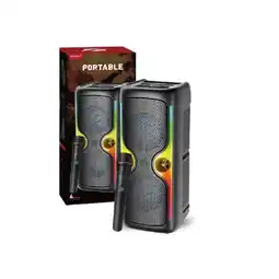 Falabella Parlante Portátil Bluetooth KTS-2033 Dual 4 Con Micrófono Inalámbrico oferta