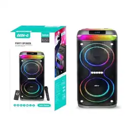 Falabella Parlante Bluetooth Gedi-G Gd-2636 Doble 6.5 Pulgadas Con Micrófono Y Control oferta