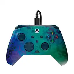 Falabella Control Xbox Rematch Advanced Glitch Green oferta
