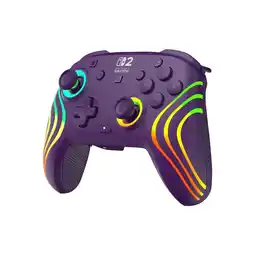 Falabella Nsw2 Afterglow Wave Controlador Inalámbrico Tb Morado oferta