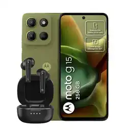 Falabella Celular G15 4Gb Ram 256GB 4G Verde + Obsequio Audifonos Genius oferta