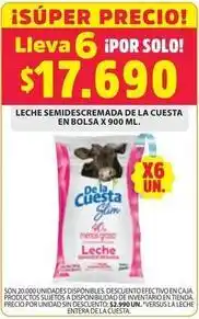 Ara Cuesta - leche semidescremada oferta