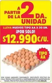 Ara Huevos tipo aa oferta