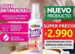 Ara Eden - quitamanchas chao manchas instantáneo oferta