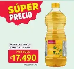 Ara Sonelo - aceite de girasol oferta