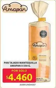 Ara Pan tajado mantequilla oferta