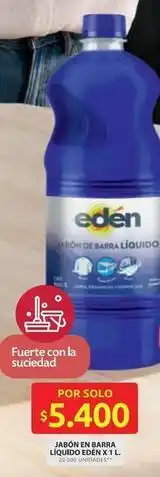 Ara Eden - jabón en barra líquido oferta