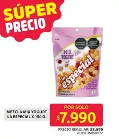 Ara La especial - mezcla mix yogurt oferta