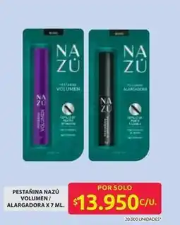Ara Pestañina nazú volumen / alargadora oferta