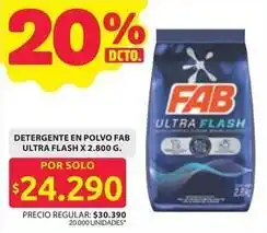 Ara Fab - detergente en polvo ultra flash oferta