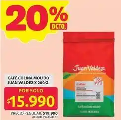 Ara Juan valdez café - café colina molido oferta