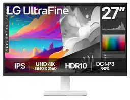 Falabella Monitor 27 UltraFine 4K UHD IPS 27US500-W Blanco DCI-P3 90% ó sRGB 125% oferta