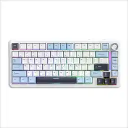 Falabella Teclado Mecánico Freewolf F7 Inalámbrico Tri Mode, 75% Rgb oferta