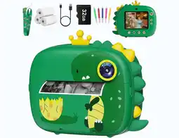 Falabella Cámara de Impresión Instantánea Infantil con Diseño de Dinosaurio oferta
