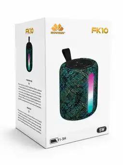 Falabella Parlante Bluetooth Portátil Fk10 5w Bluetooth 5.4 oferta