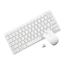 Falabella Combo Mini Teclado Y Mouse Inalambrico Ultra Slim Pc Laptop oferta