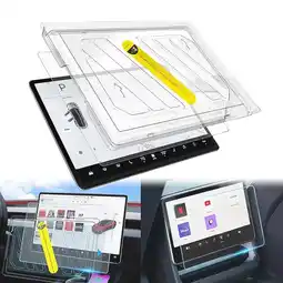 Falabella Vidrio Para Pantalla Delantera + Trasera Tesla Model 3 / model Y oferta