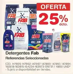 Makro Detergentes Fab oferta