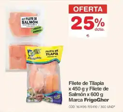 Makro FrigoGher filete de tilapia filete de salmón oferta