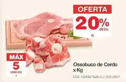 Makro Ossobuco de Cerdo oferta