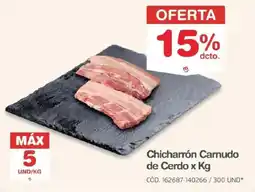 Makro Chicharrón Carnudo de Cerdo oferta