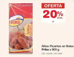 Makro FrikO alitas de pollo marinadas picantes oferta