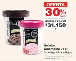 Makro Helados Colombina oferta