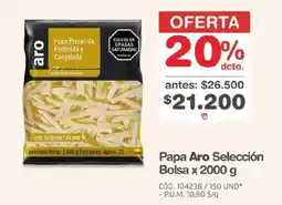 Makro Papa Aro Selección oferta
