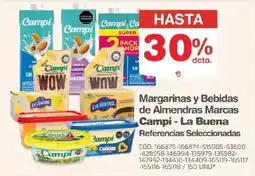 Makro Campi - La Buena Margarinas y Bebidas de Almendras Marcas oferta