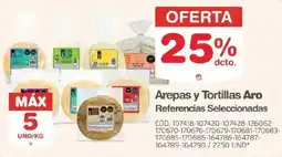 Makro Arepas y Tortillas Aro oferta