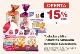 Makro Tostadas y Mini Tostaditas Susanita oferta