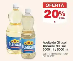 Makro Oleocali aceite de girasol oferta