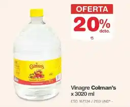 Makro Vinagre Colman's oferta