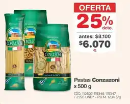 Makro Pastas Conzazoni oferta