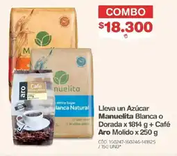 Makro Manuelita Café Aro oferta