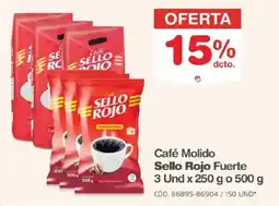 Makro Café Sello Rojo Fuerte oferta