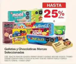 Makro Galletas y Chocolatinas Marcas Seleccionadas oferta