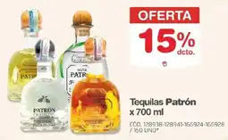 Makro Tequilas Patrón oferta