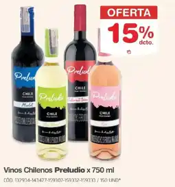 Makro Vinos Chilenos Preludio oferta