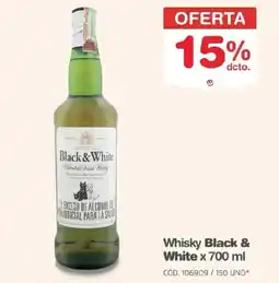 Makro Whisky Black & White oferta
