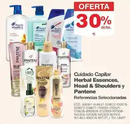 Makro Cuidado Capilar Herbal Essences, Head & Shoulders y Pantene oferta