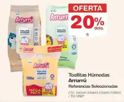 Makro Arrurrú Toallitas Húmedas oferta