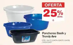 Makro Poncheras Basik y Trendy Aro oferta