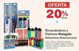 Makro Bengala encendedores y fósforos oferta