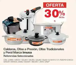 Makro Imusa calderos ollas a presion ollas tradicionales y perol oferta