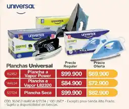 Makro Universal Plancha a Vapor Power oferta