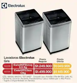 Makro Lavadoras Electrolux Gris oferta